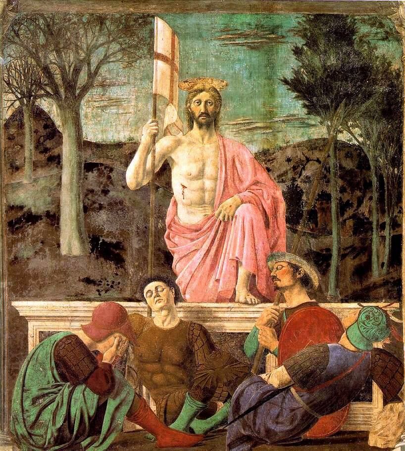 Piero della Francesca „Zmartwychwstanie”
